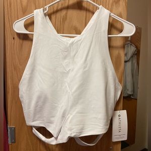 Athleta Conscious Cut-Out Crop Top